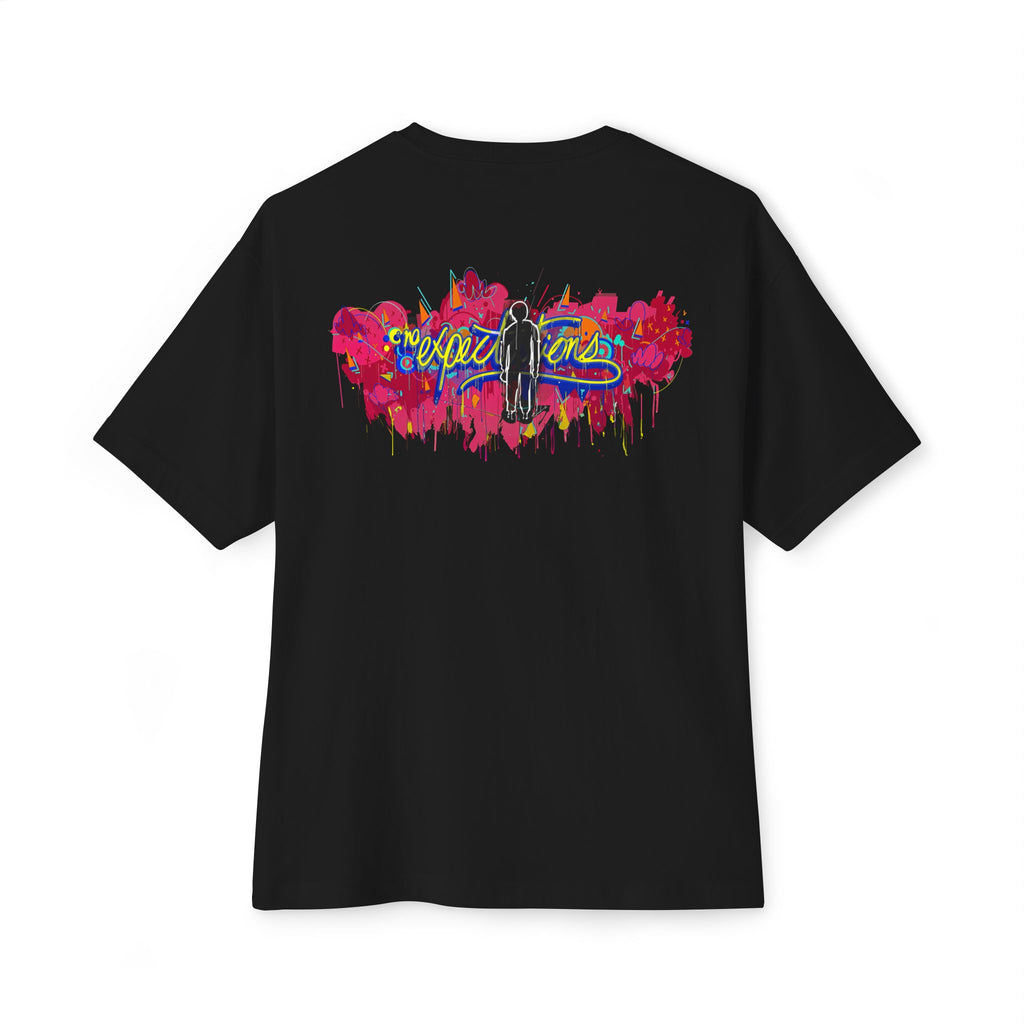 Spider Verse No Expectations - Unisex Oversized Boxy Tee