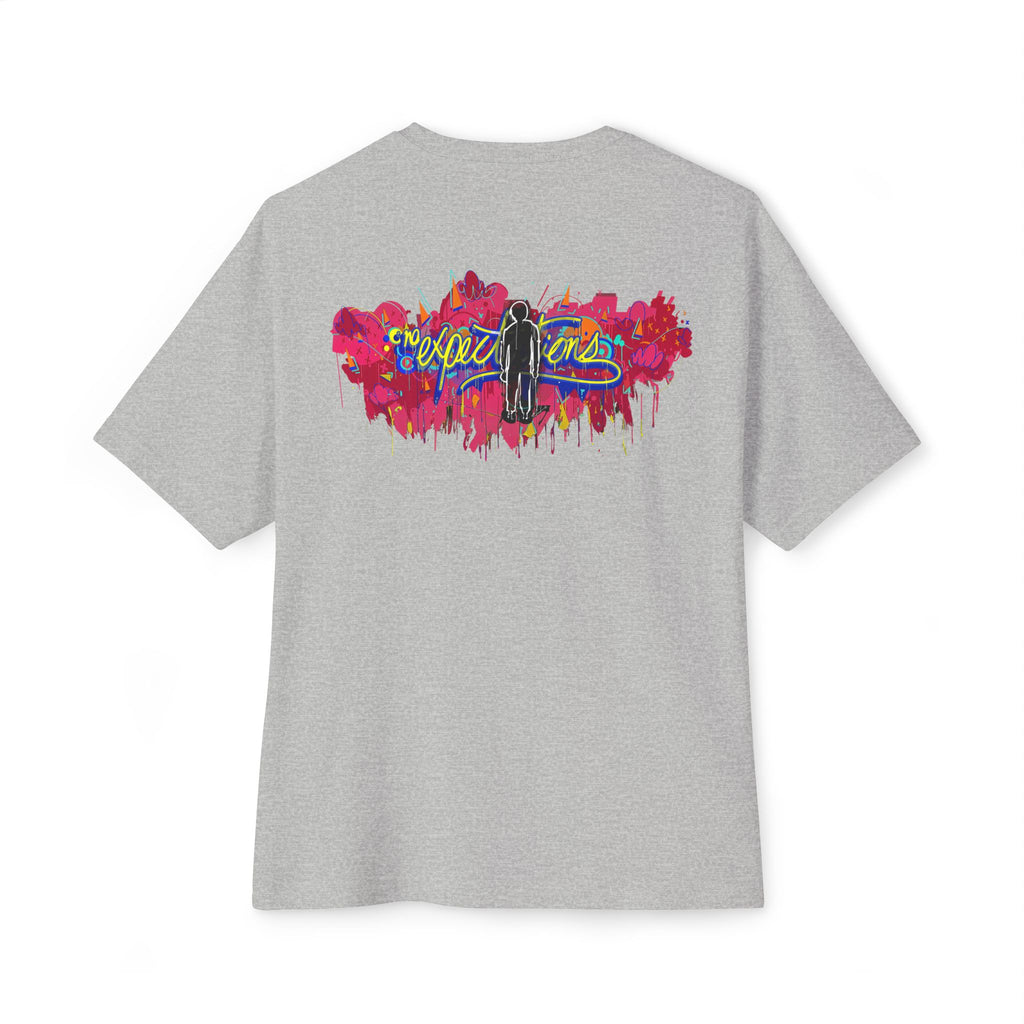 Spider Verse No Expectations - Unisex Oversized Boxy Tee