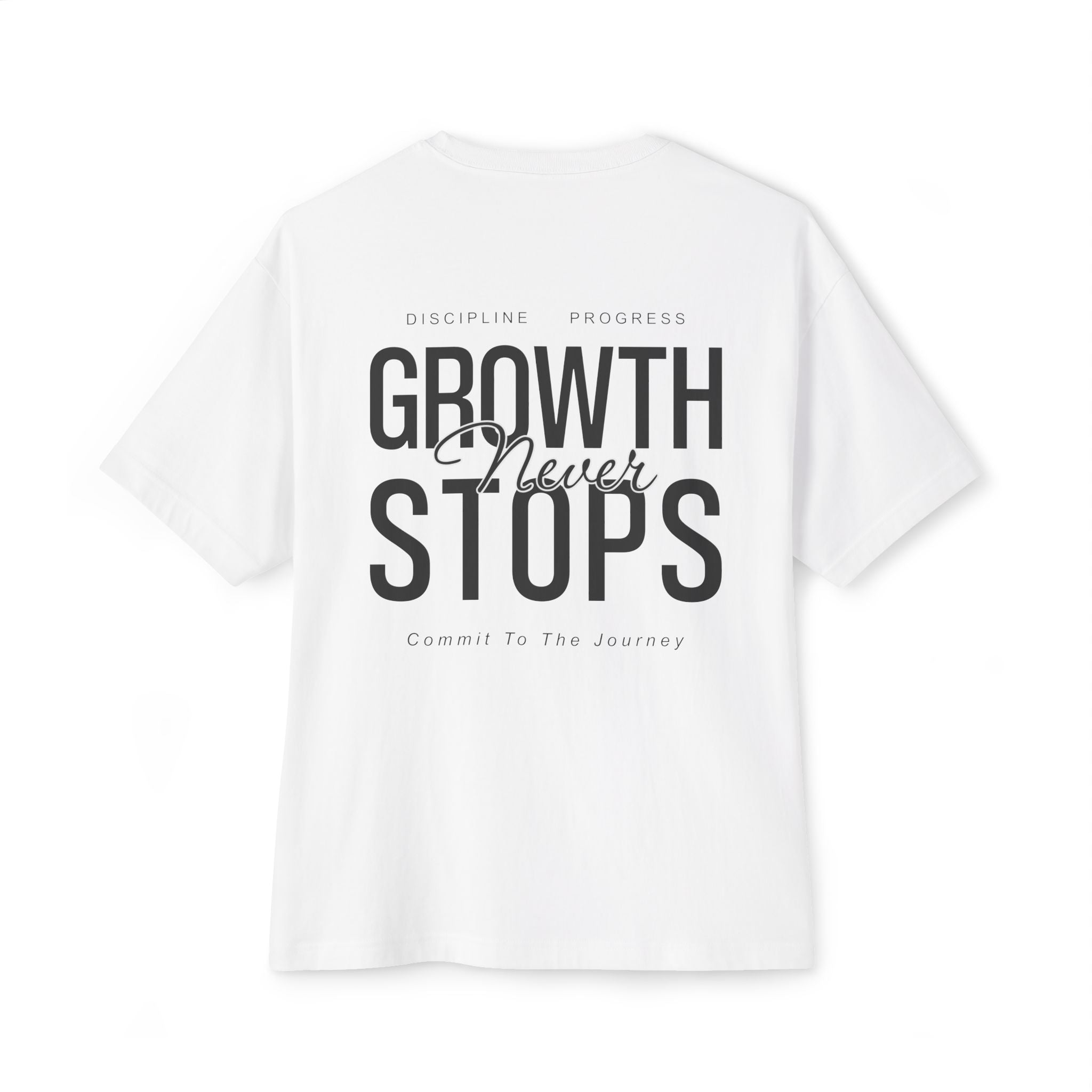 Growth Never Stops - White