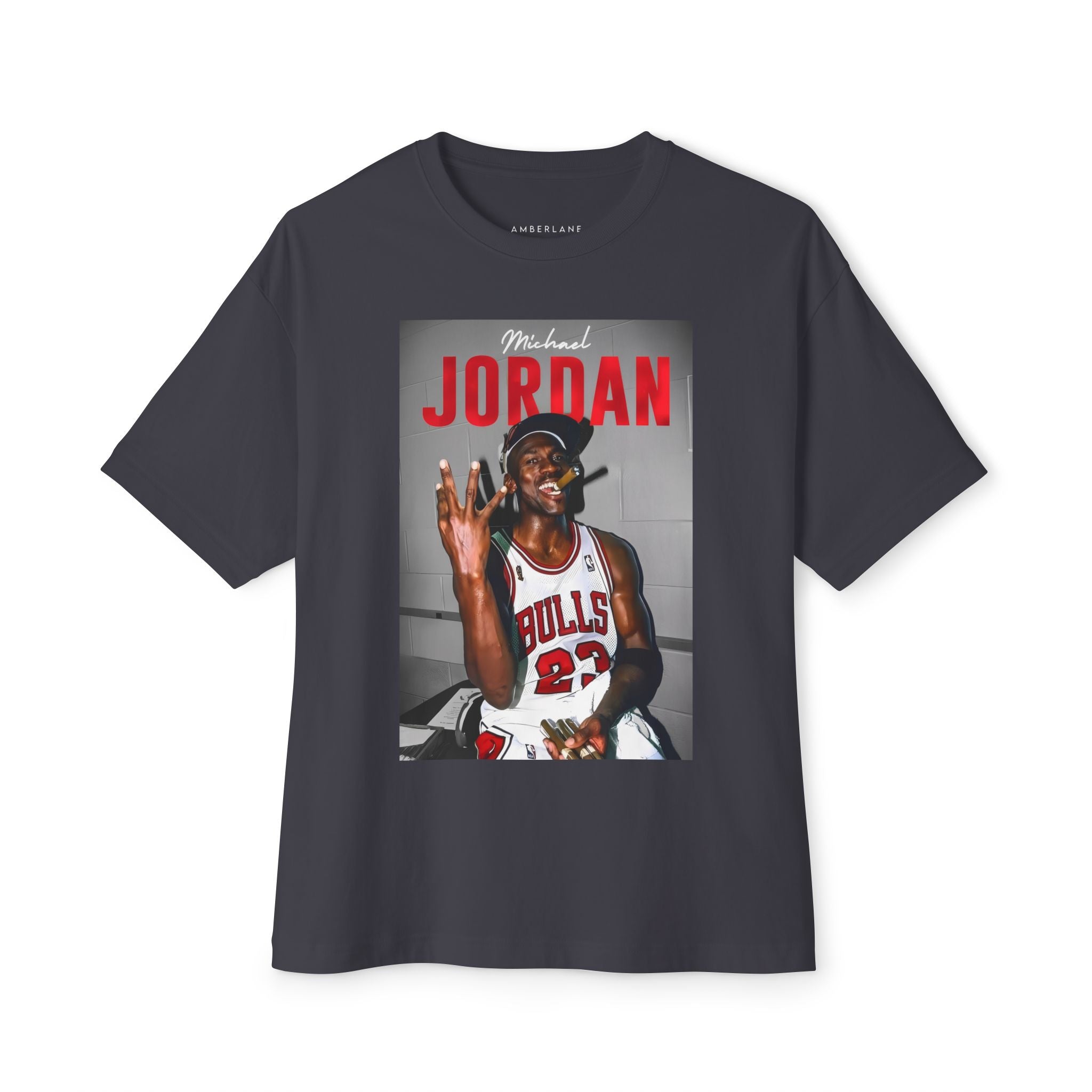 MJ Three Peat - Dark Grey