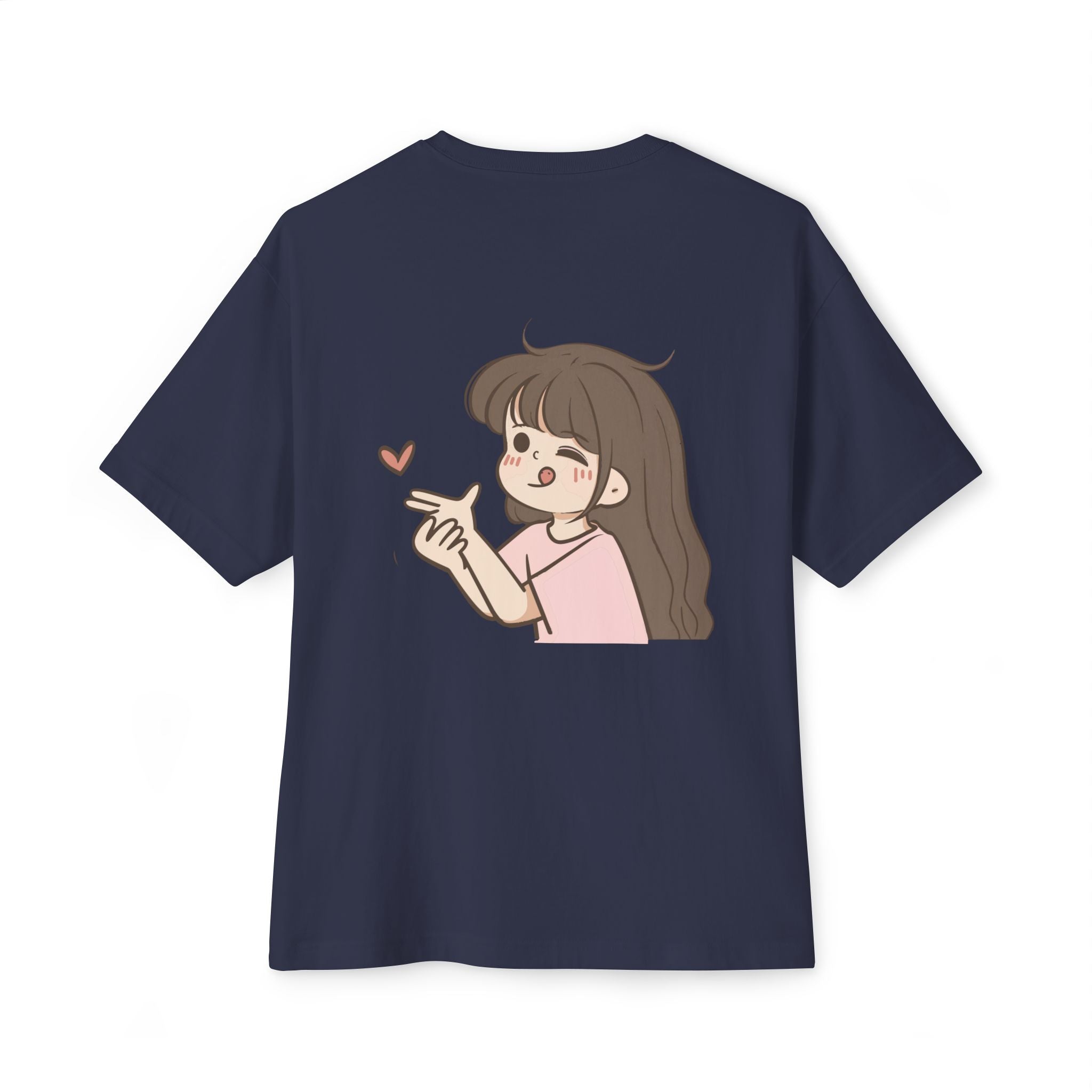 Couple Heart Female Navy