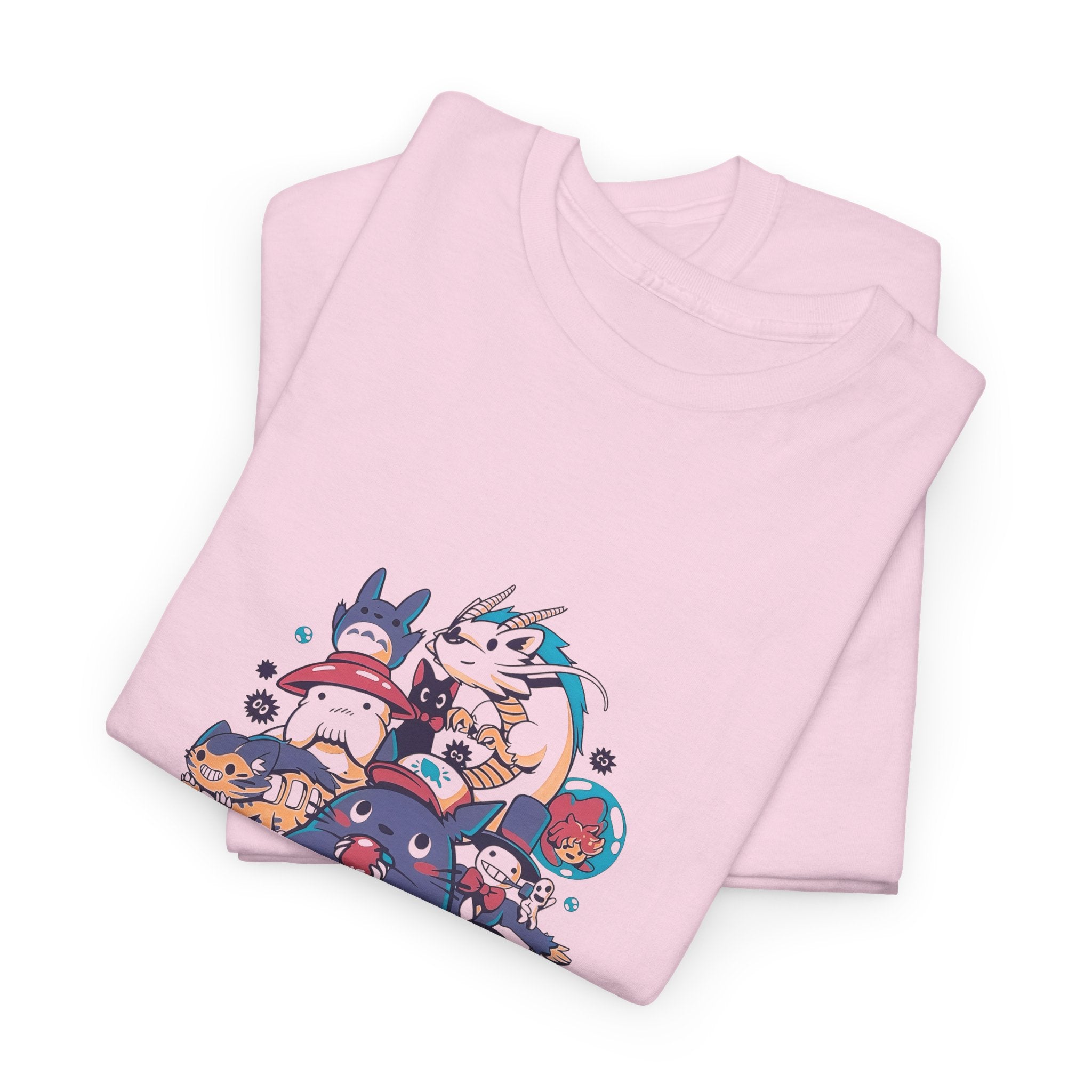 Purple Ghibli - Light Pink