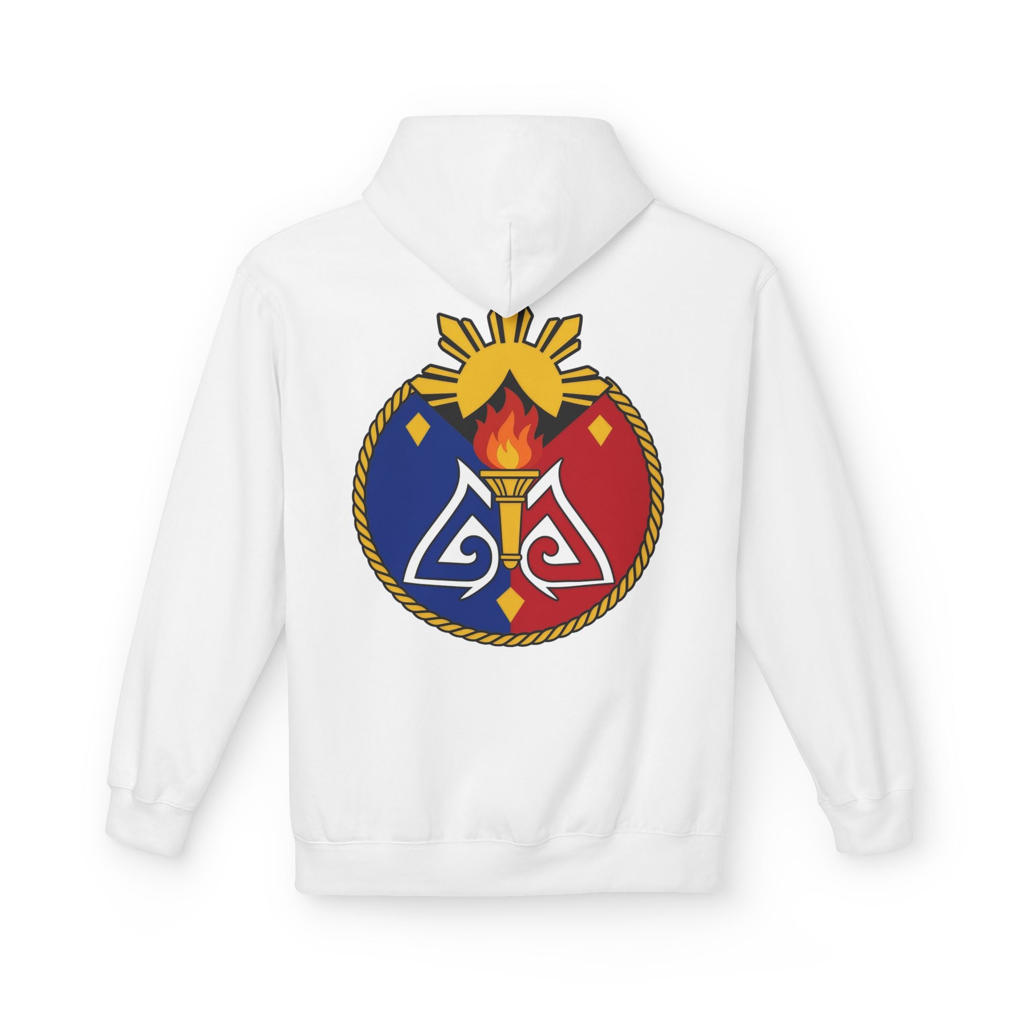 Chosen - Unisex Midweight Softstyle Fleece Hoodie - Back White