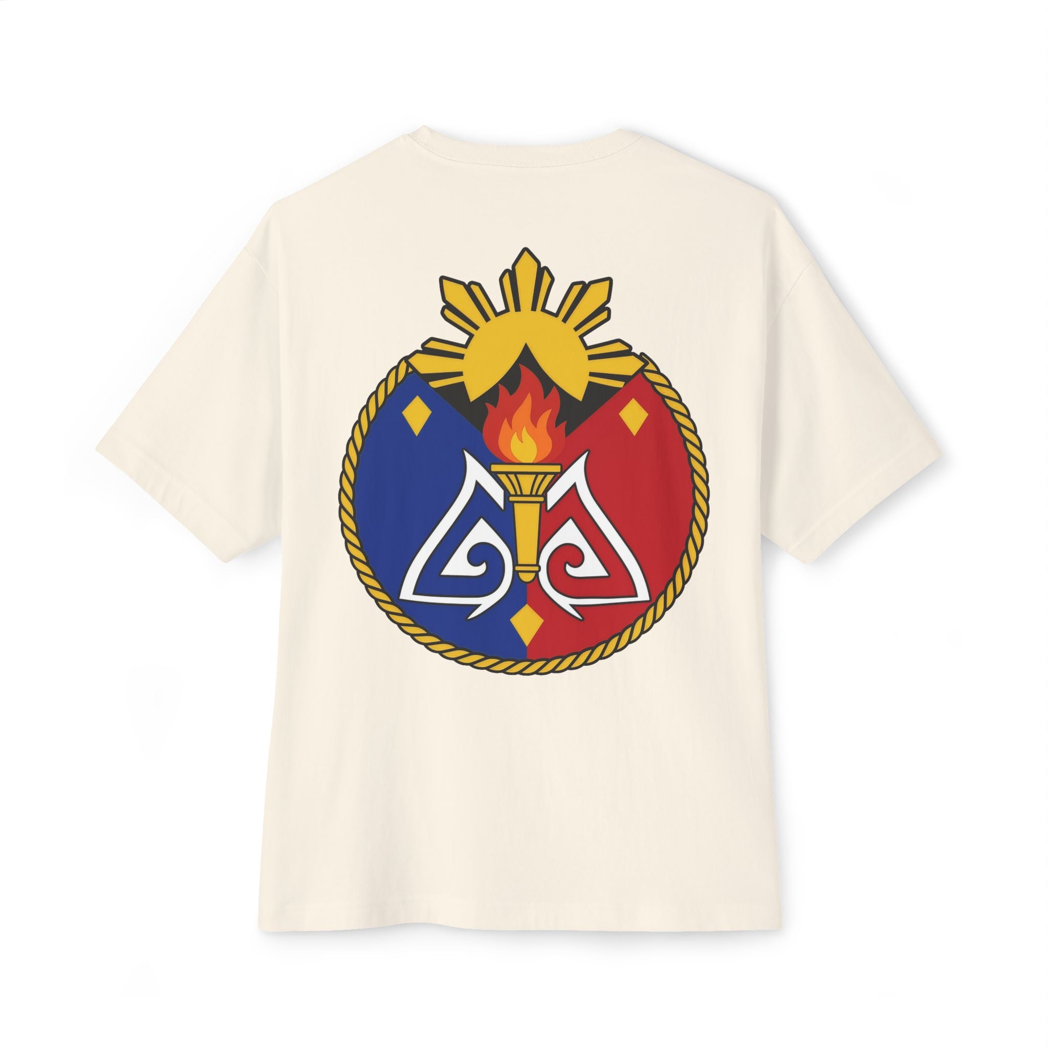 Chosen - Unisex Oversized Boxy Tee - Natural 1