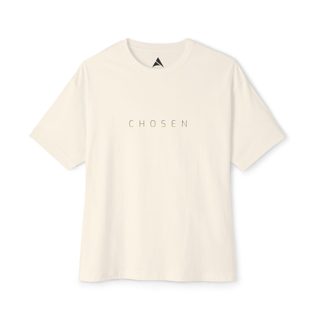 Chosen - Unisex Oversized Boxy Tee - Natural 2