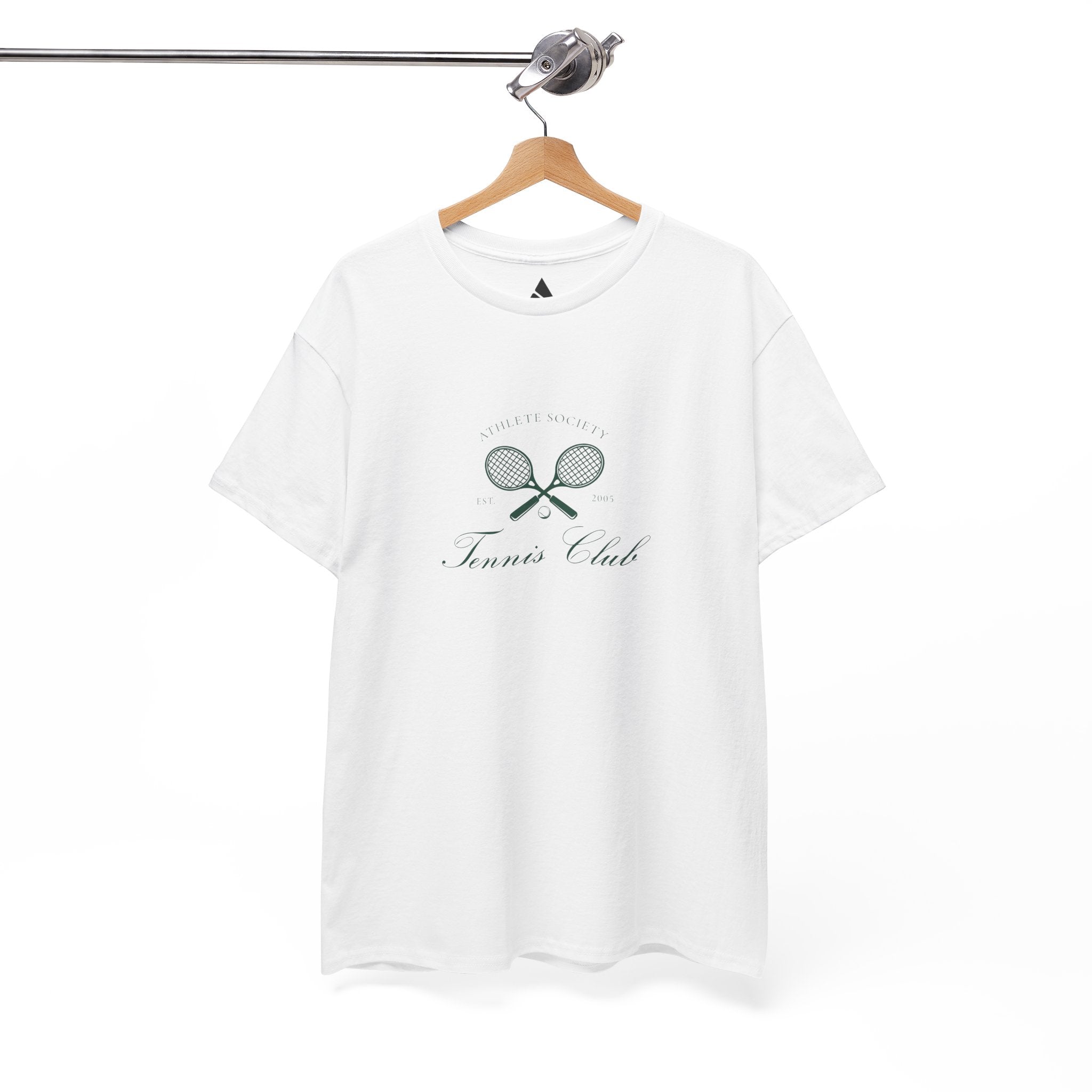 Tennis Club - Unisex Heavy Cotton Tee - White 1